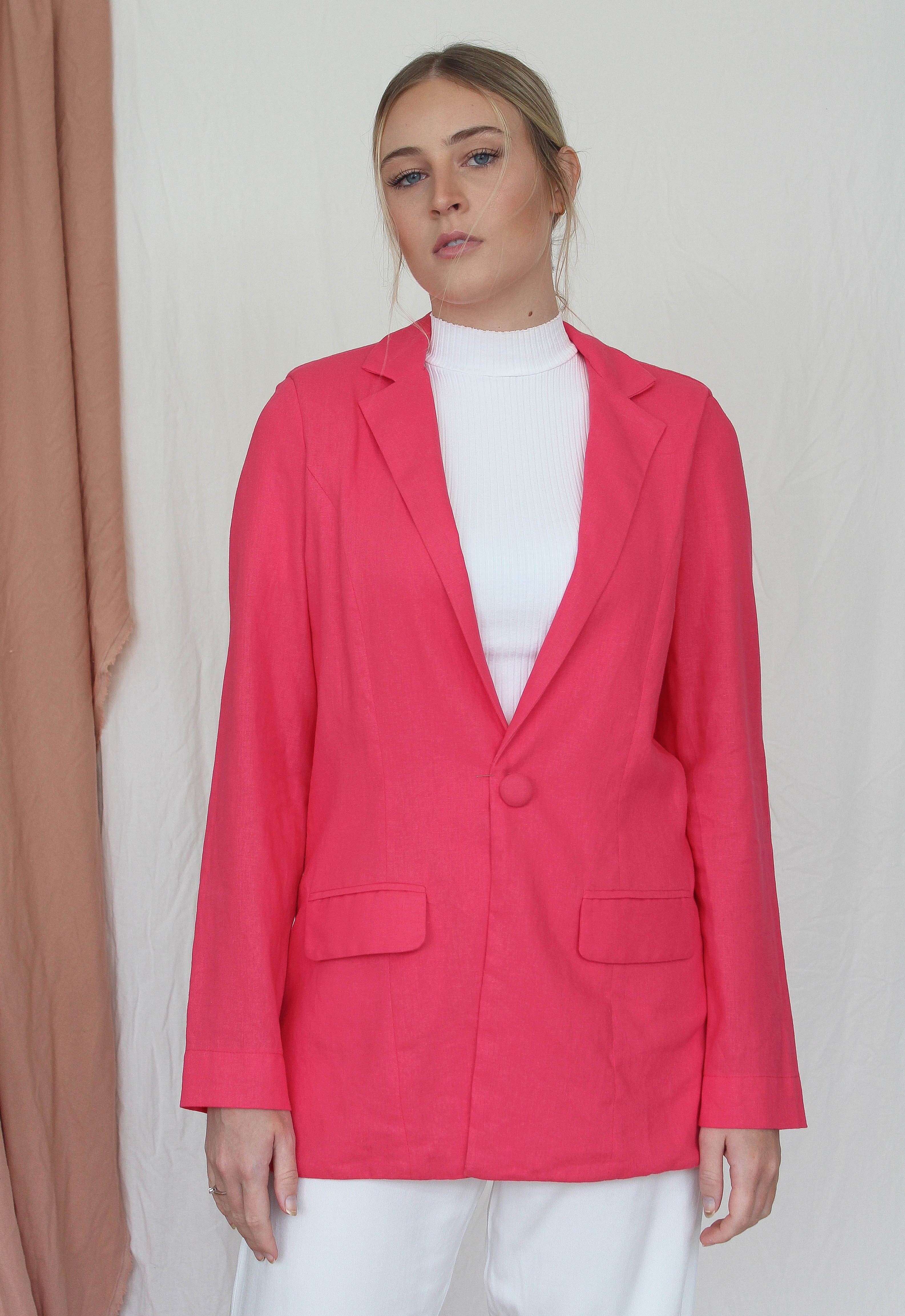 BLAZER MAUI - ROSA PINK - Leticia Michels