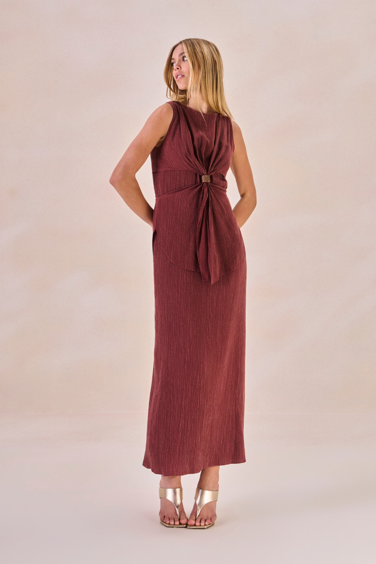 Foto do produto Vestido Vivienne Marrom