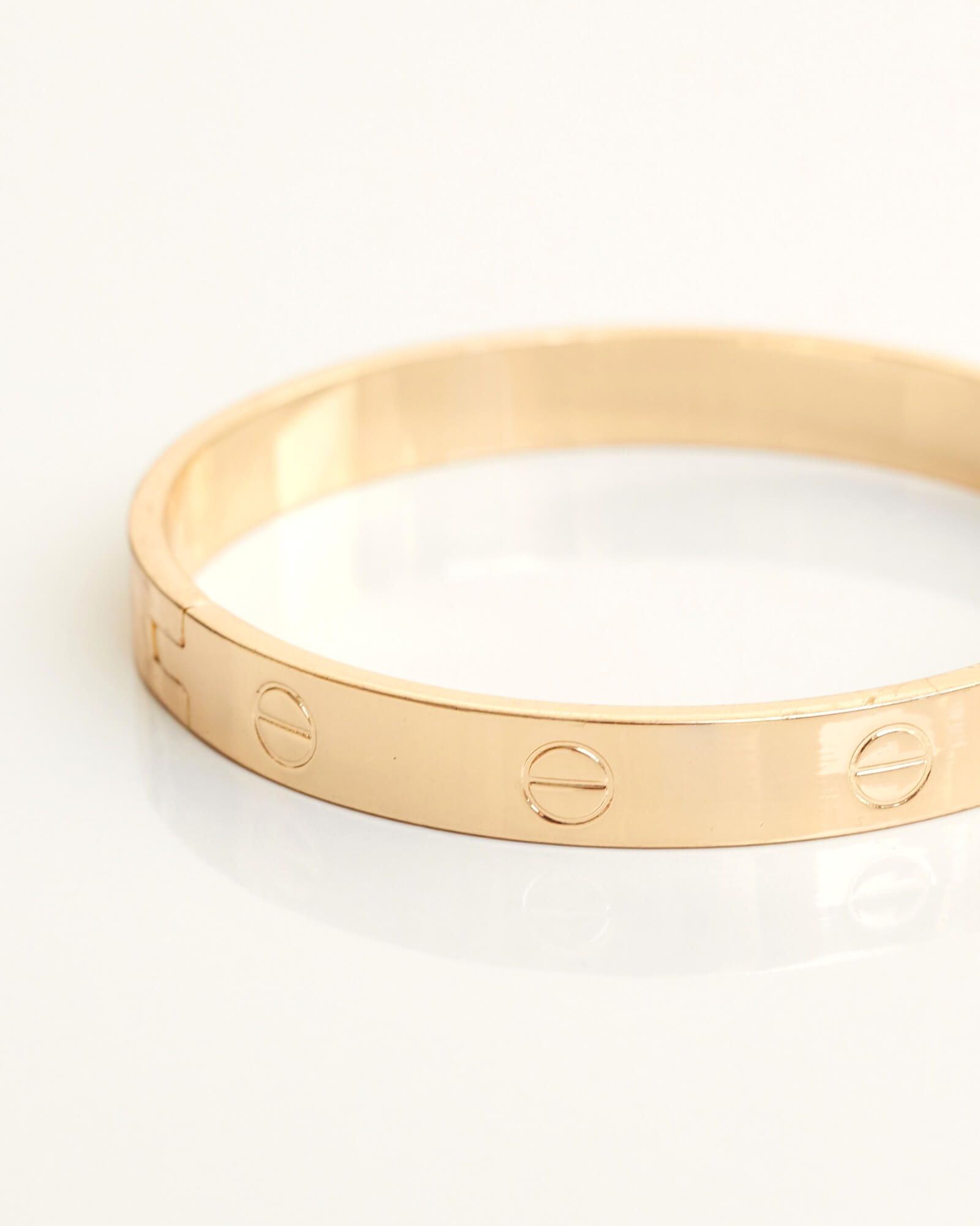 Bracelete Fenda Dourado