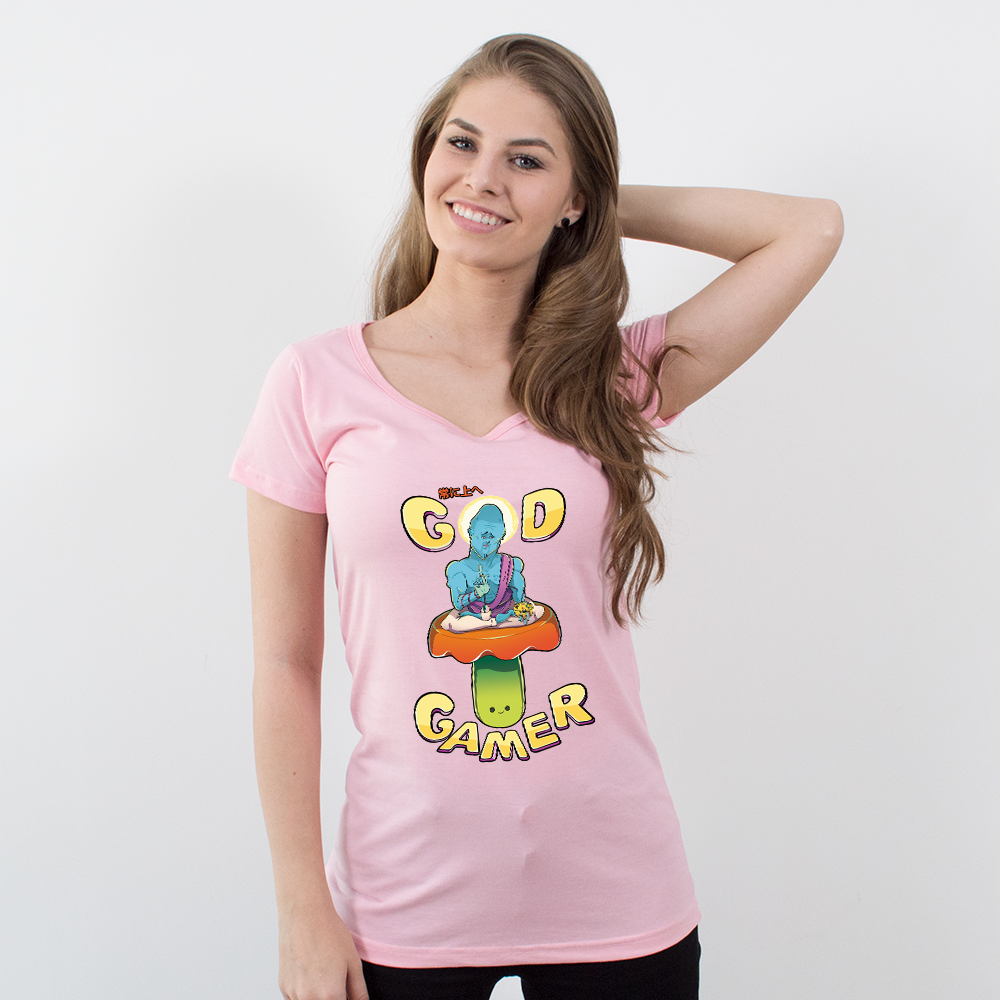 CAMISETA ROSA - NATASHA PANDA - LOLJA - Atelier do Sicko LTDA