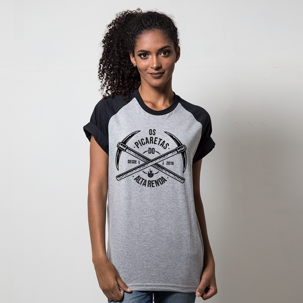 Camiseta Petzl Cor Cinza Escuro - Spelaion - Camiseta Feminina