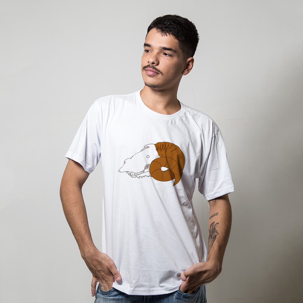 CAMISETA BRANCA - OFICIAL GIZ - LOLJA - Atelier do Sicko LTDA