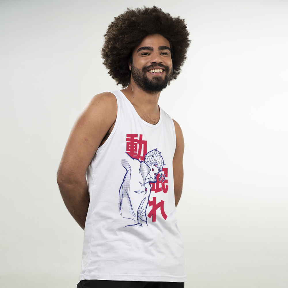 CAMISETA BRANCA - GIS COM GIZ LOGO - LOLJA - Atelier do Sicko LTDA