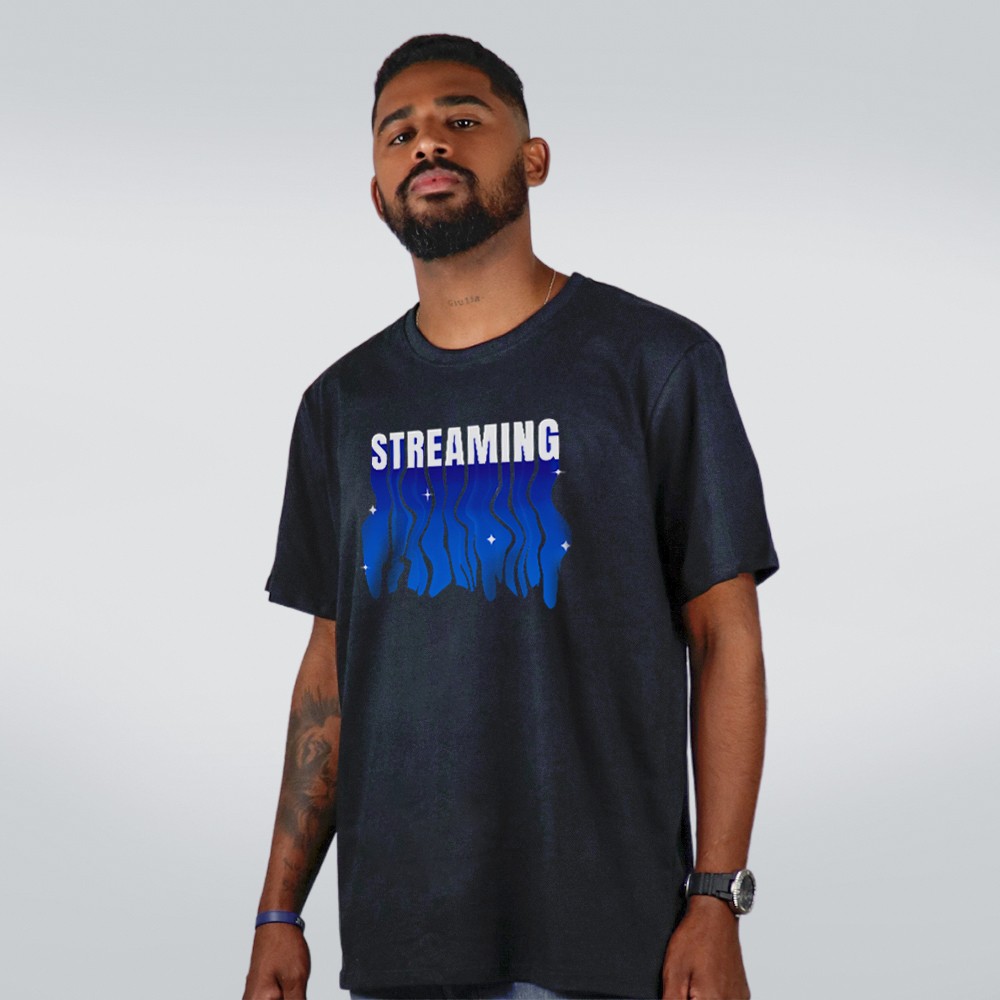 CAMISETA PRETA - 5 NIGHTS - LOLJA - Atelier do Sicko LTDA