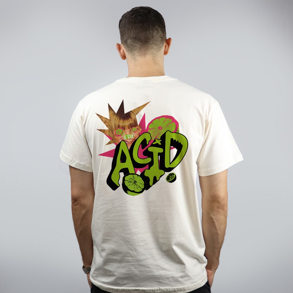 Camiseta Palha Acid Lolja Atelier Do Sicko Ltda 1614