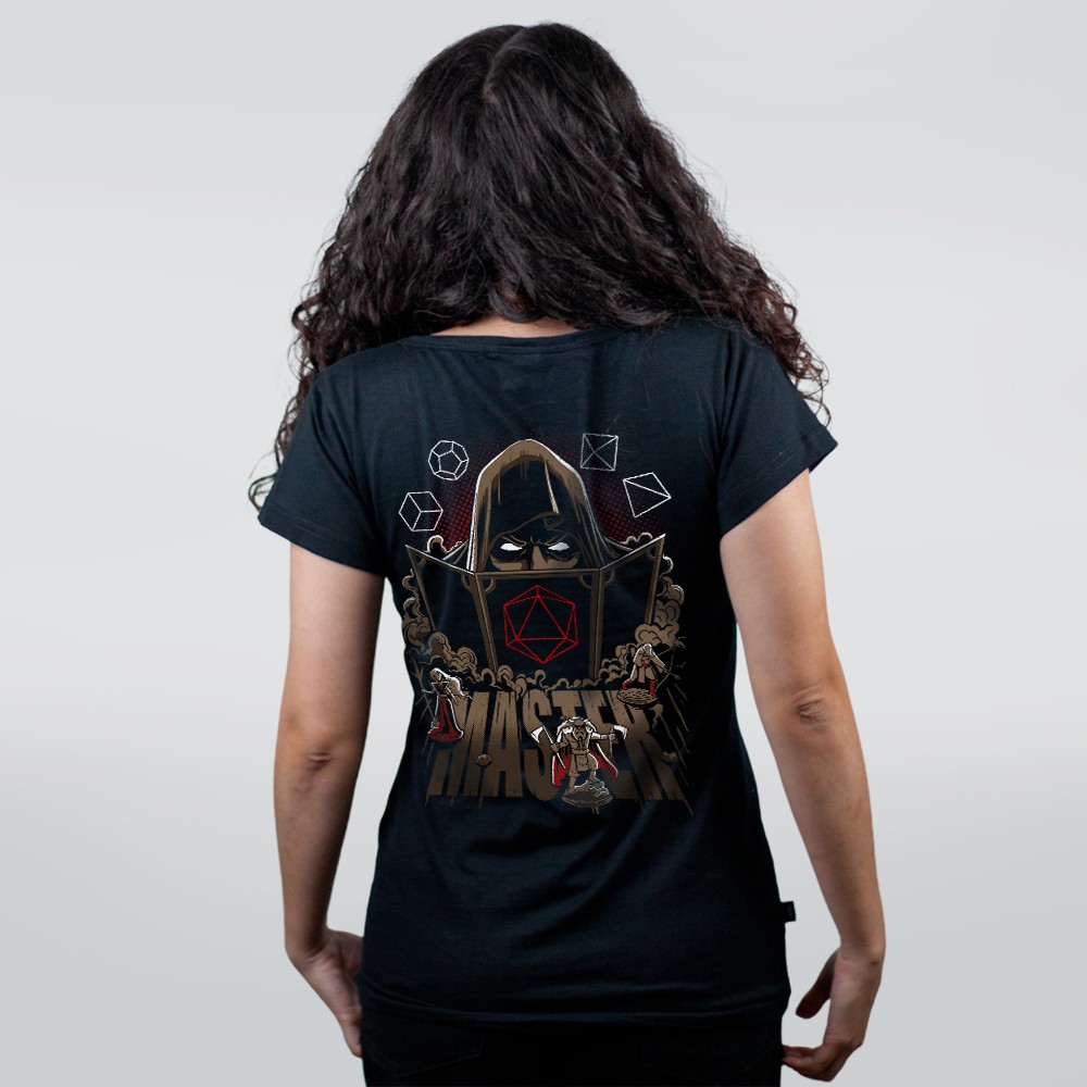 Camiseta masculina The Mandalorian preta, Star Wars