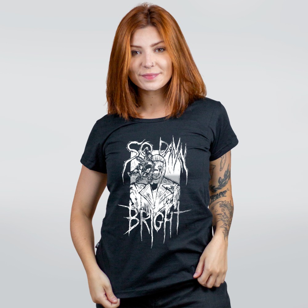 CAMISETA PRETA - AARDWOLF - LOLJA - Atelier do Sicko LTDA