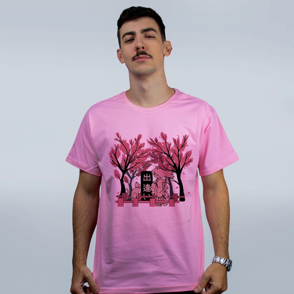 CAMISETA ROSA - ENCONTRO - LOLJA - Atelier do Sicko LTDA