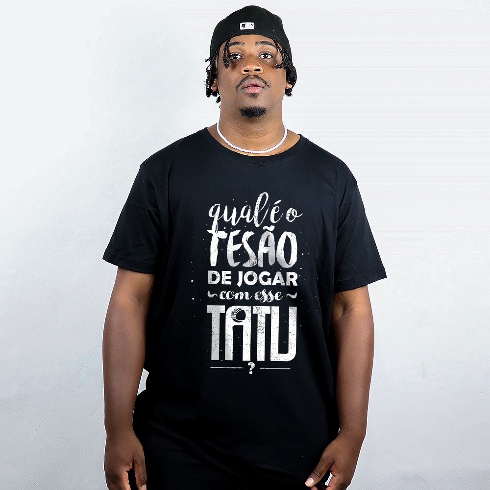 CAMISETA PRETA - TATU - LOLJA - Atelier do Sicko LTDA