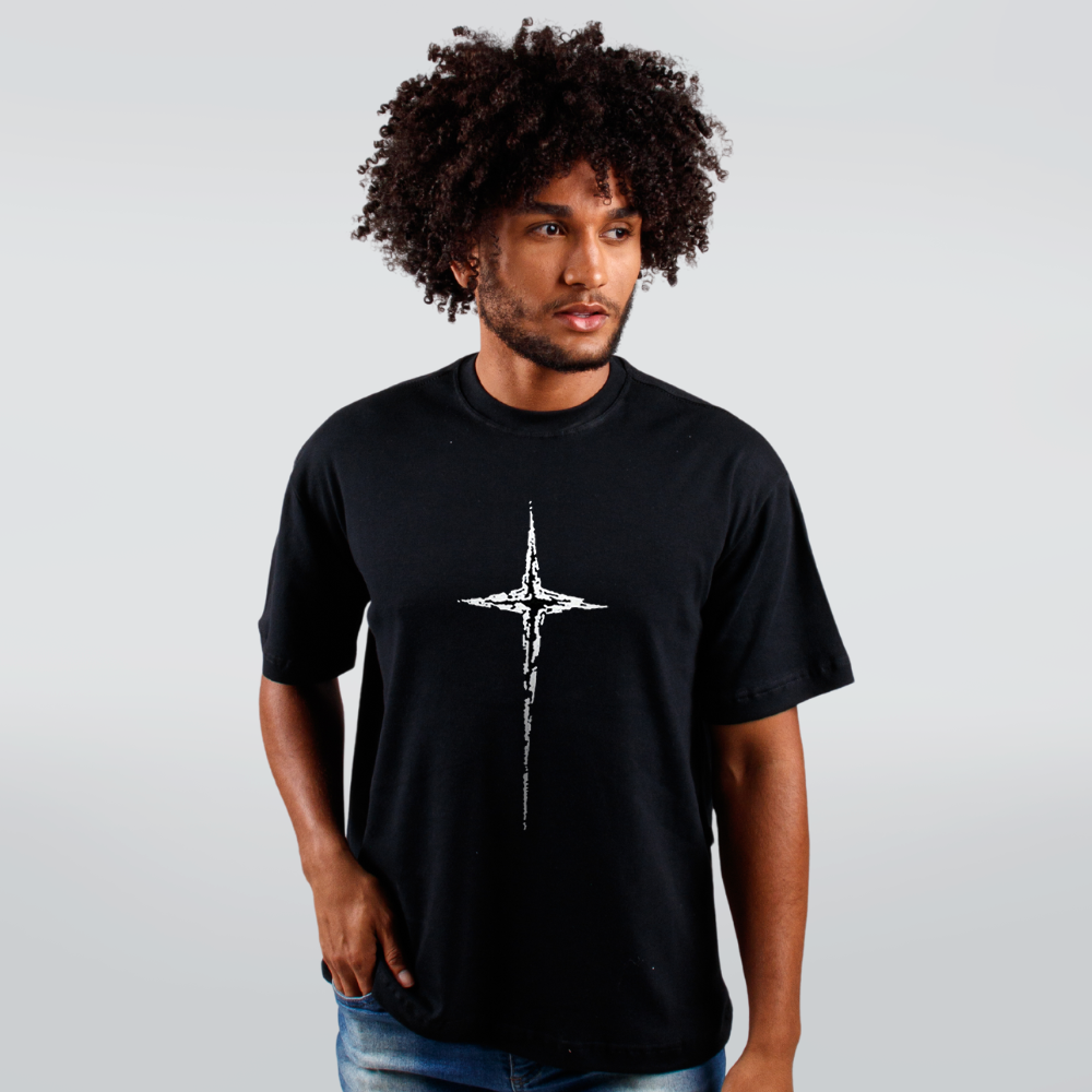 CAMISETA PRETA - XY BUTTERFLY - LOLJA - Atelier do Sicko LTDA