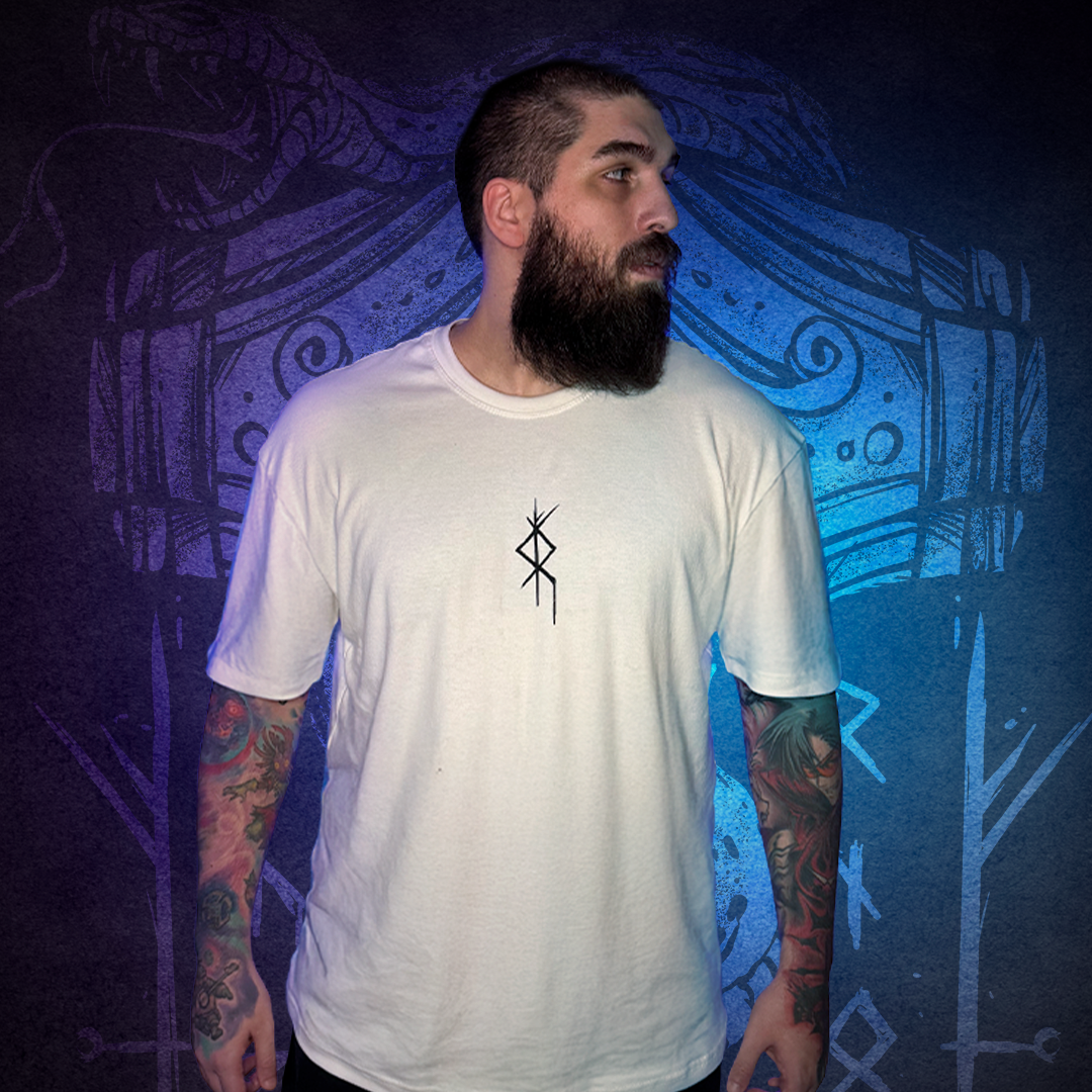 CAMISETA OVERSIZED OFF WHITE - THOR - LOLJA - Atelier do Sicko LTDA