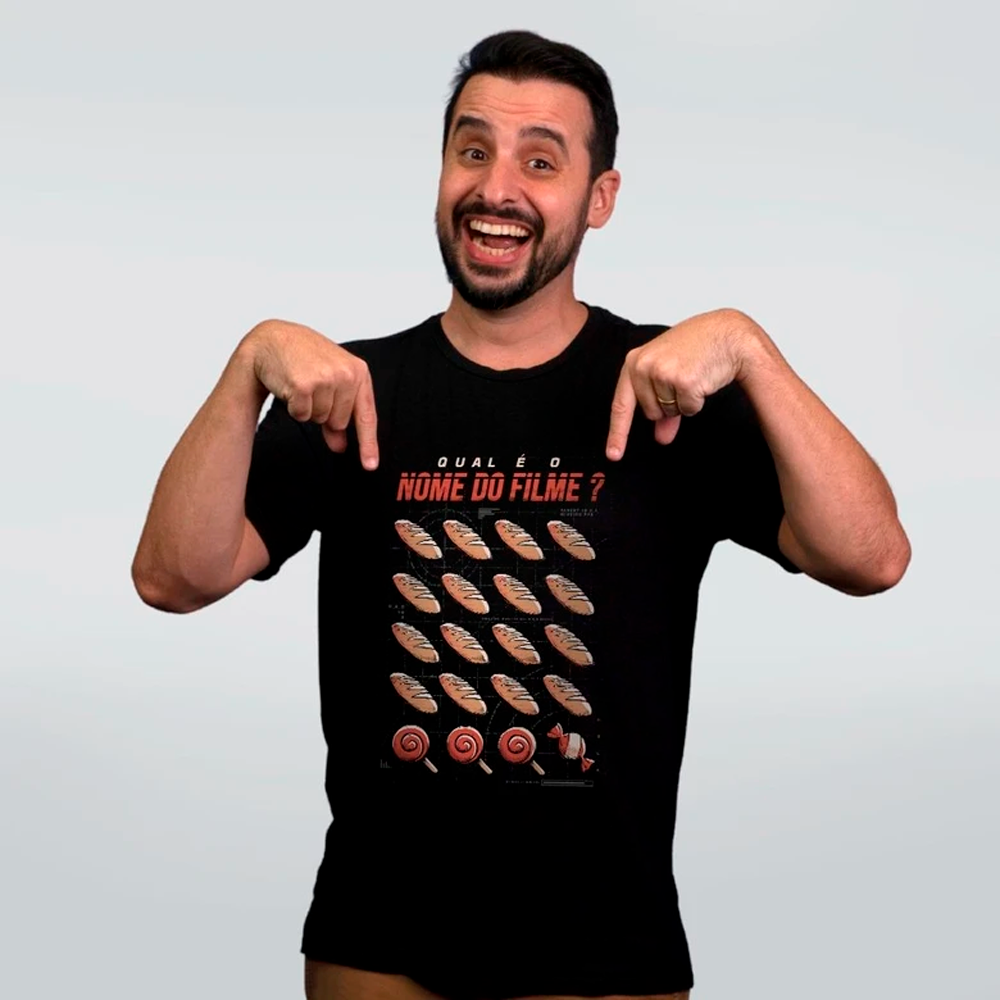 CAMISETA PRETA - TROCADILHO - LOLJA - Atelier do Sicko LTDA