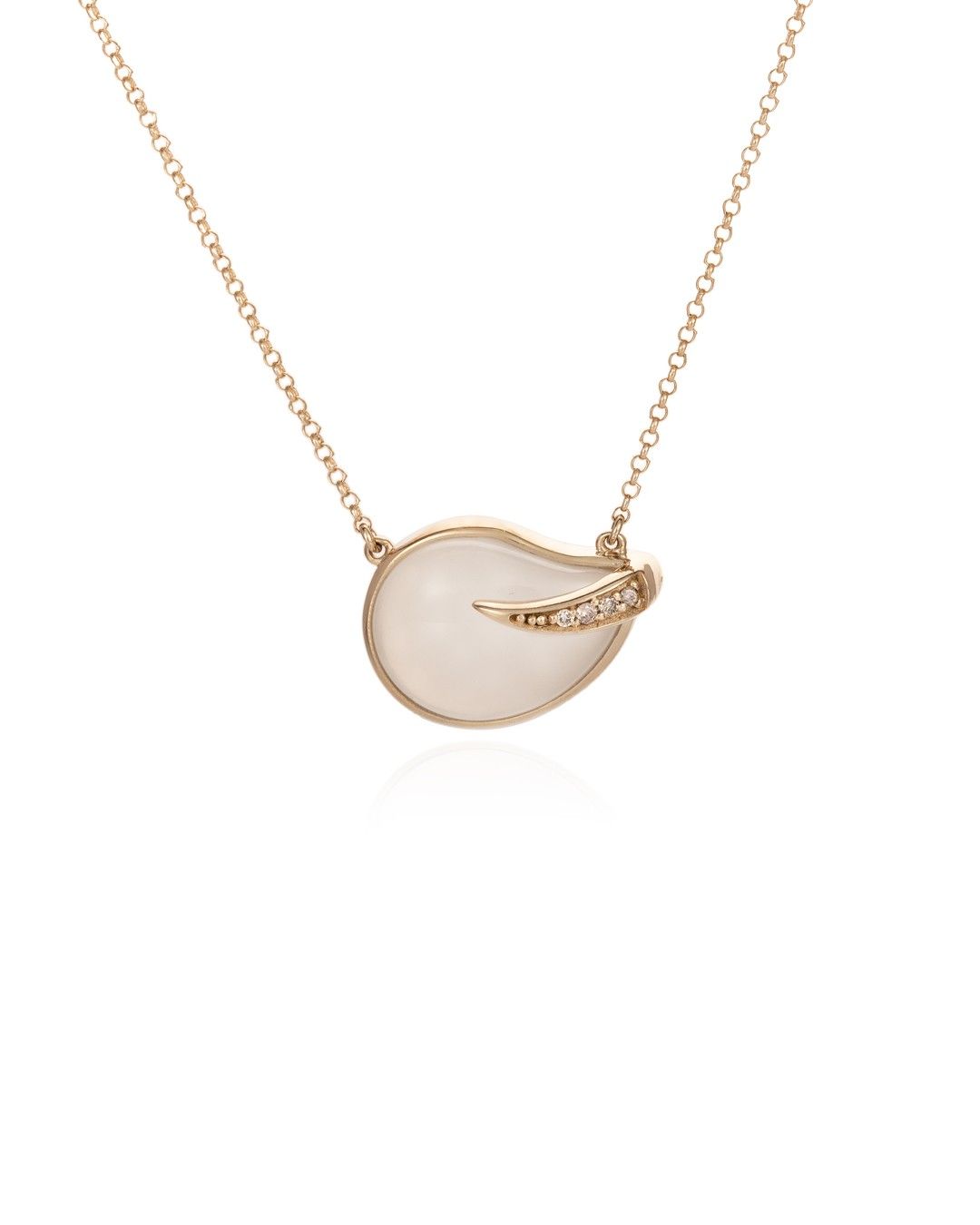 GARGANTILHA GOTA CRISTAL FOSCO