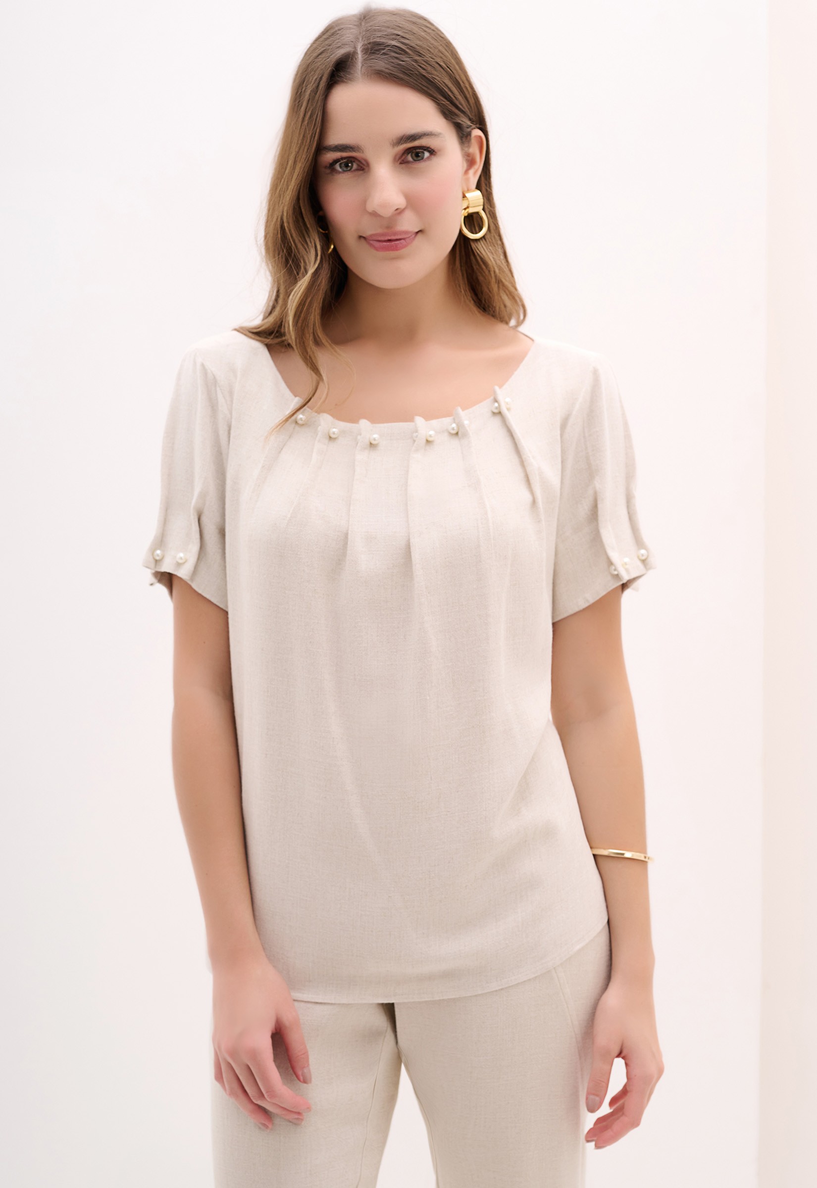 BLUSA FRANZIDA - Cru