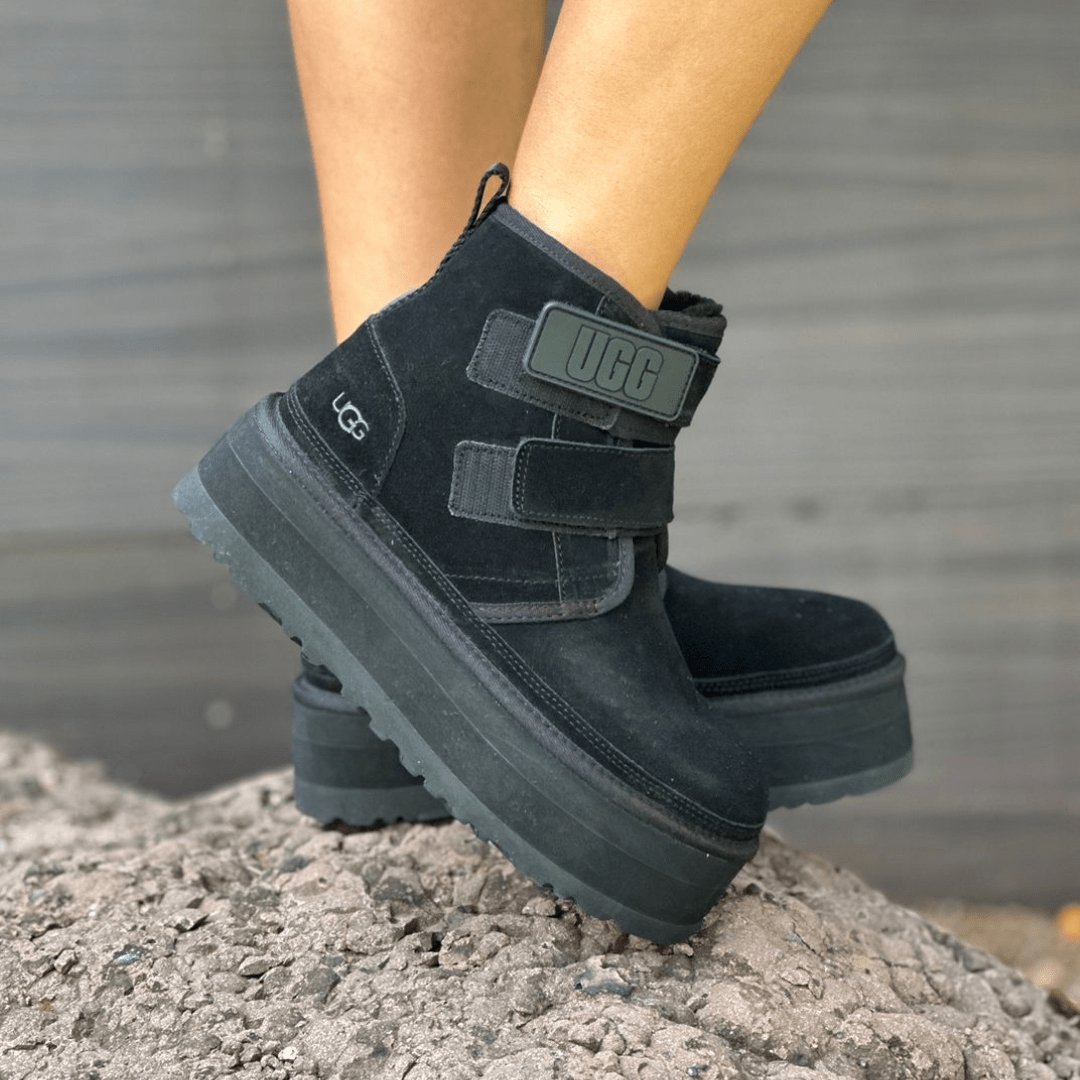 BOTA UGG NEUMEL PLATAFORMA BLACK 1130554-BLK - Maria Canela BOTA UGG NEUMEL PLATAFORMA BLACK 1130554-BLK - Maria Canela