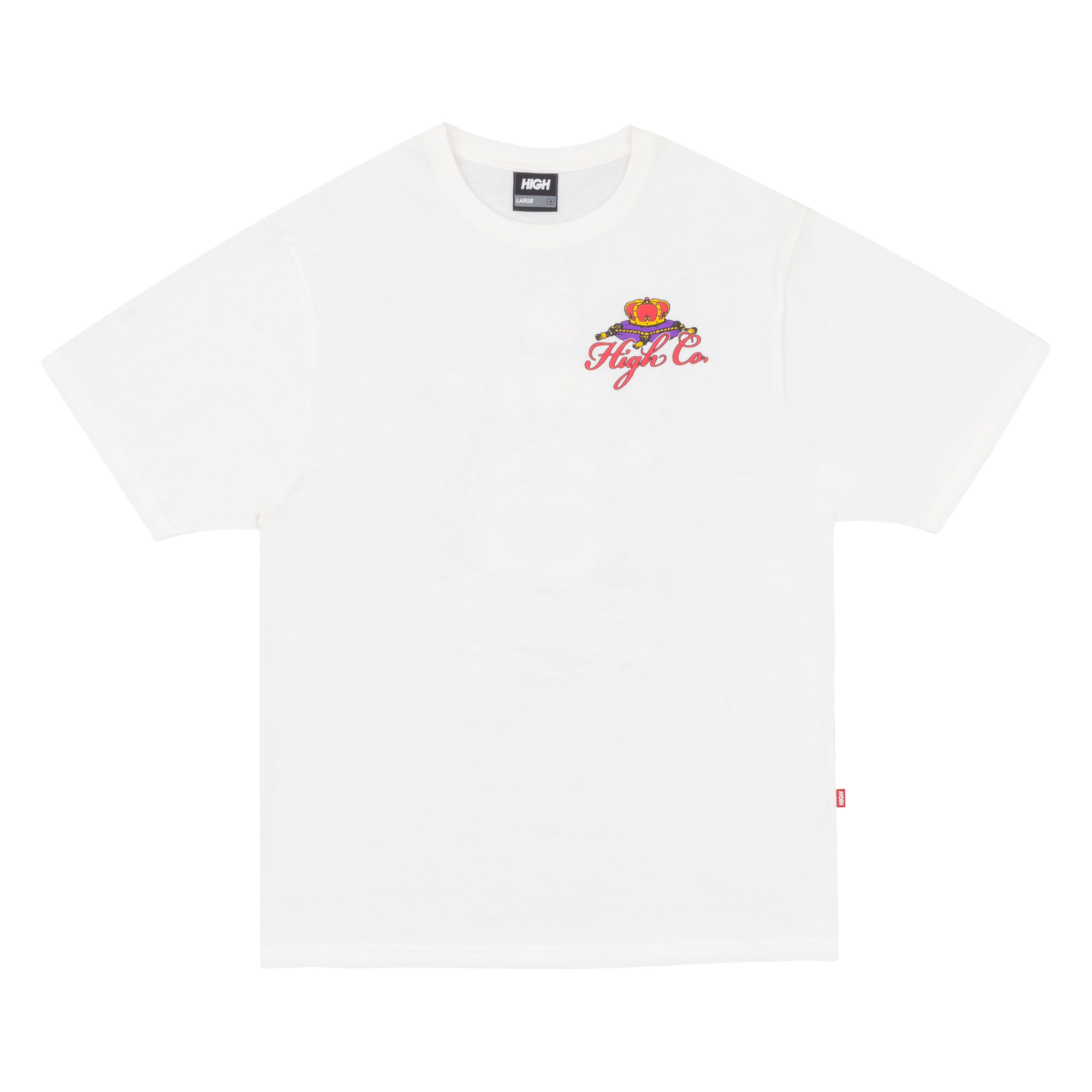 Camiseta High Rainbow Branco - Matriz Skate Shop Online