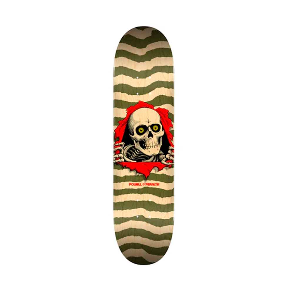Shape Powell Peralta Ripper Natural Olive 8.75 - Matriz Skate Shop