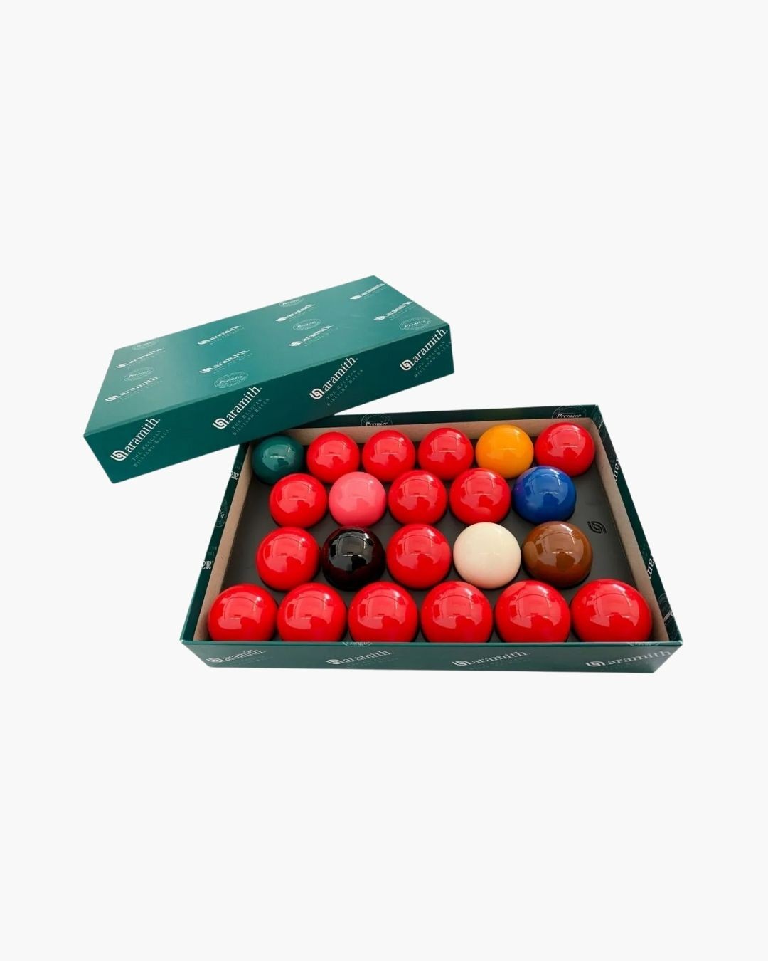 Bola de Bilhar Snooker Regra Inglesa 52,4 mm 22 Peças Profissional Aramith  Tournament Champion Belga – Bilharmais®