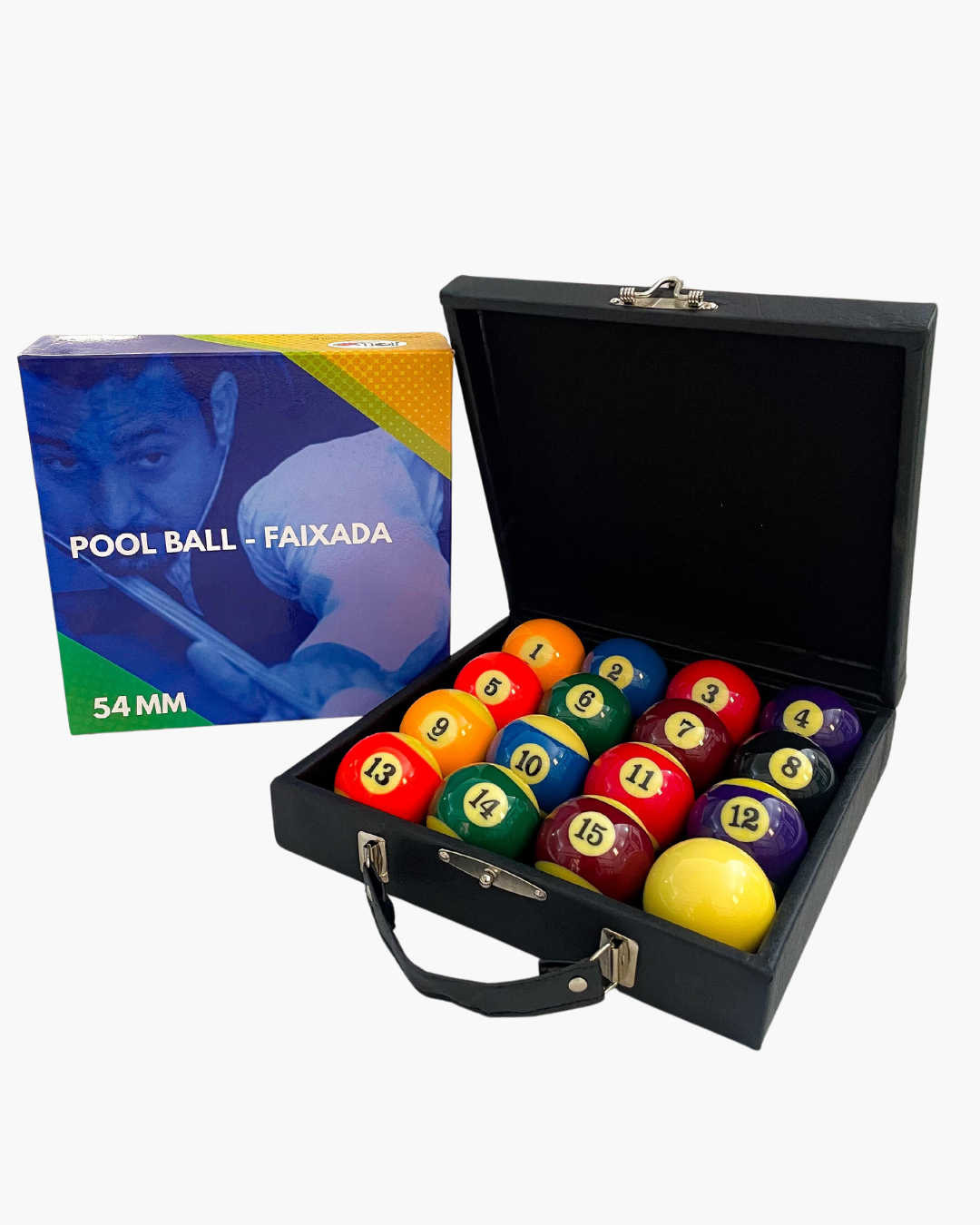 Jogo de Bola com 16 Bolas - 50 e 54mm, Noel Snooker