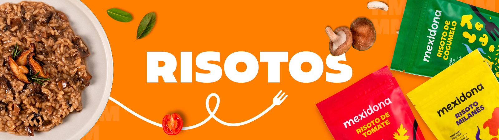 Banner ilustrativo da categoria Risotos 01 - Capa