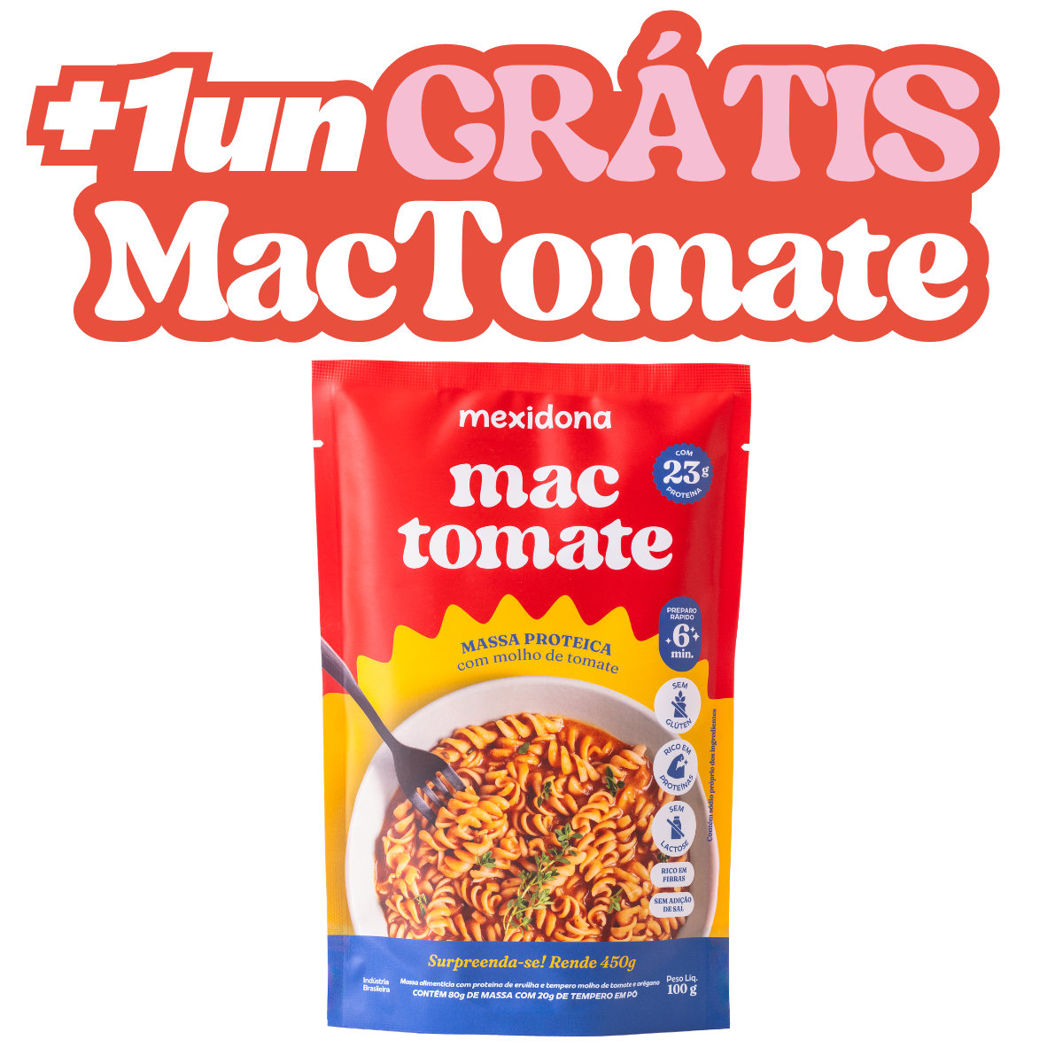Foto do produto GRÁTIS - 1un MAC TOMATE