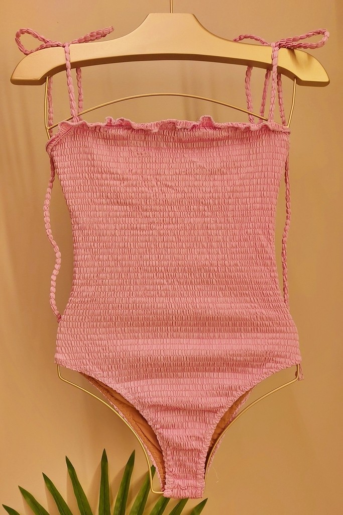 body soft lastex pink 0200 feline - Morango Brasil