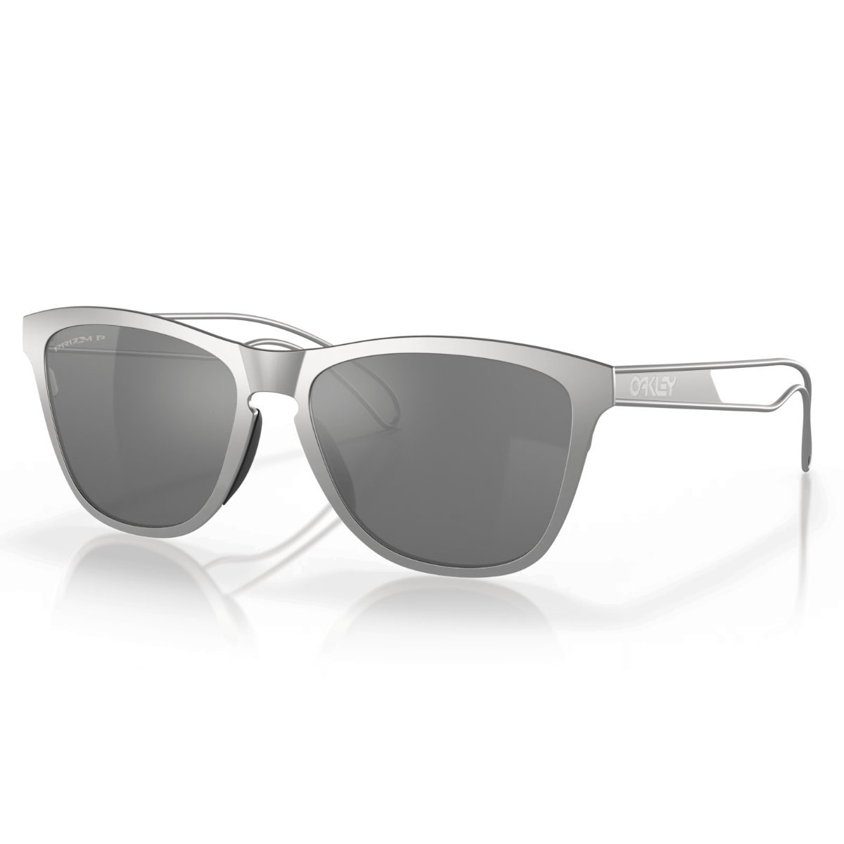 Óculos de Sol Oakley Frogskins Ti Titanium Black Polarizado - My