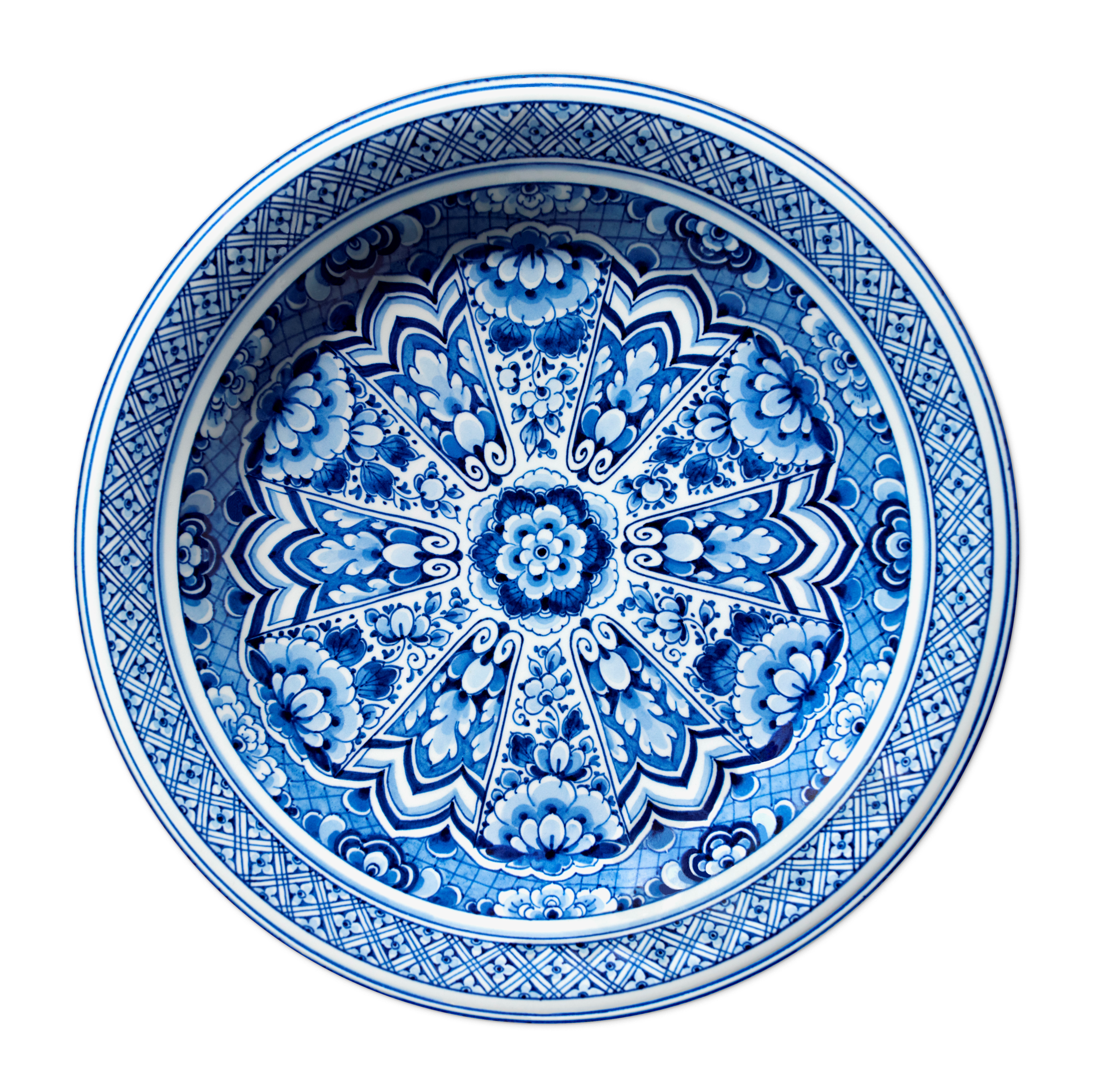Tapete Delft Blue Plate | Moooi