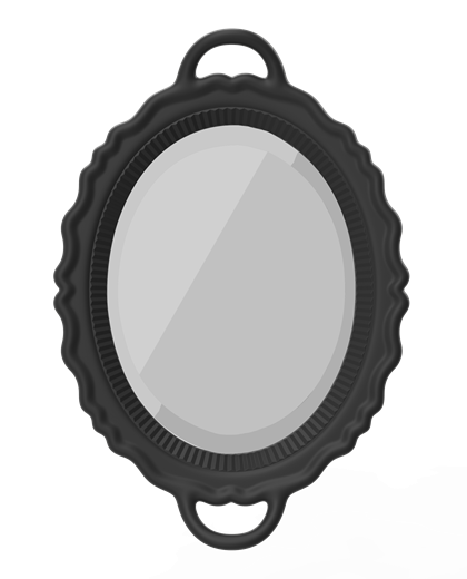 Espelho Plateu | Qeeboo 