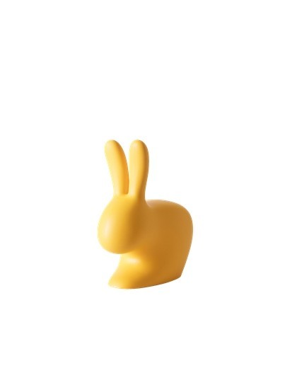 Batente de porta Rabbit XS cor Amarelo | Qeeboo