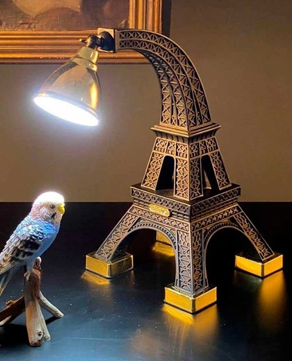 Luminaria Paris XS cor Preta | Qeeboo