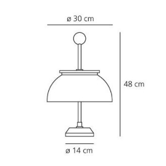 Luminária de mesa Alfa | Artemide