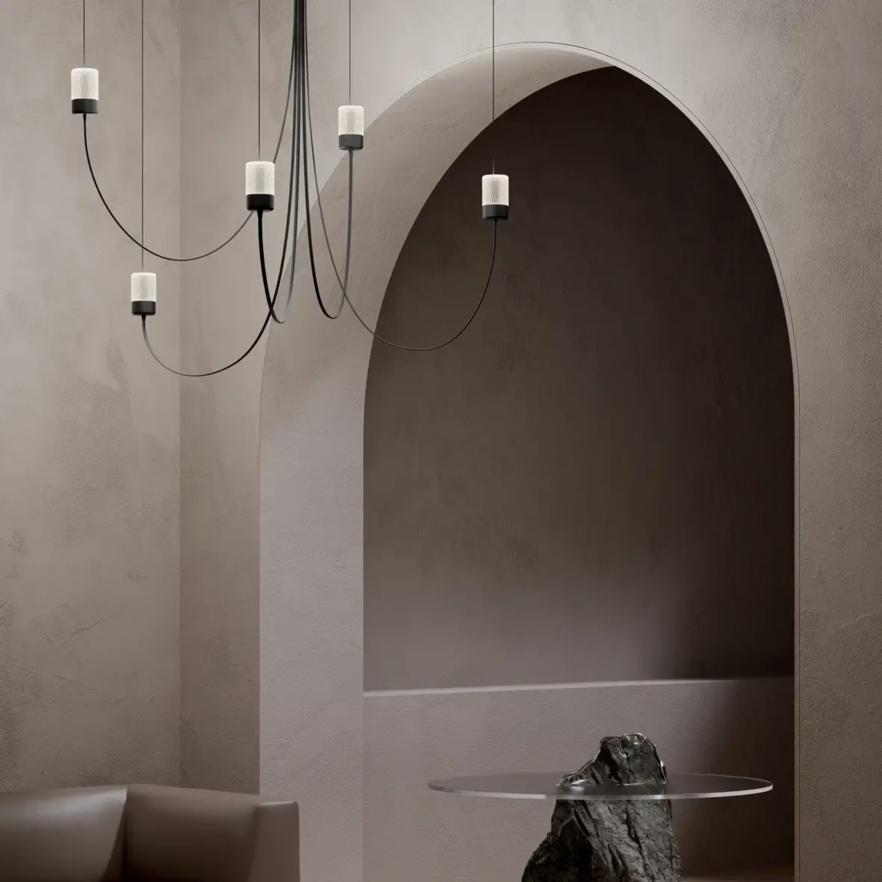 Luminária suspensa Gravity Chandelier Model 5 | Moooi