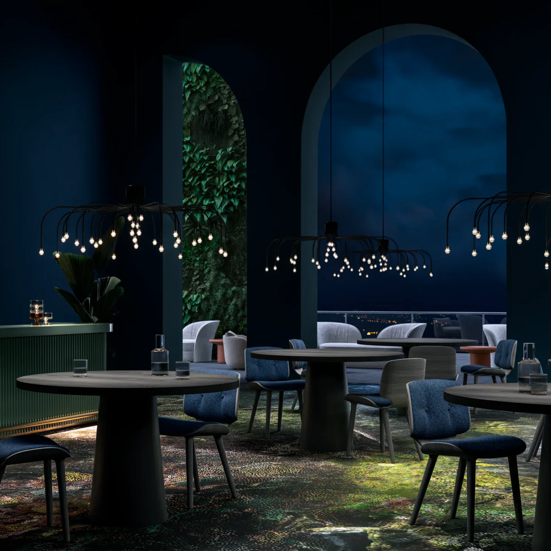 Luminária suspensa Starfall | Moooi