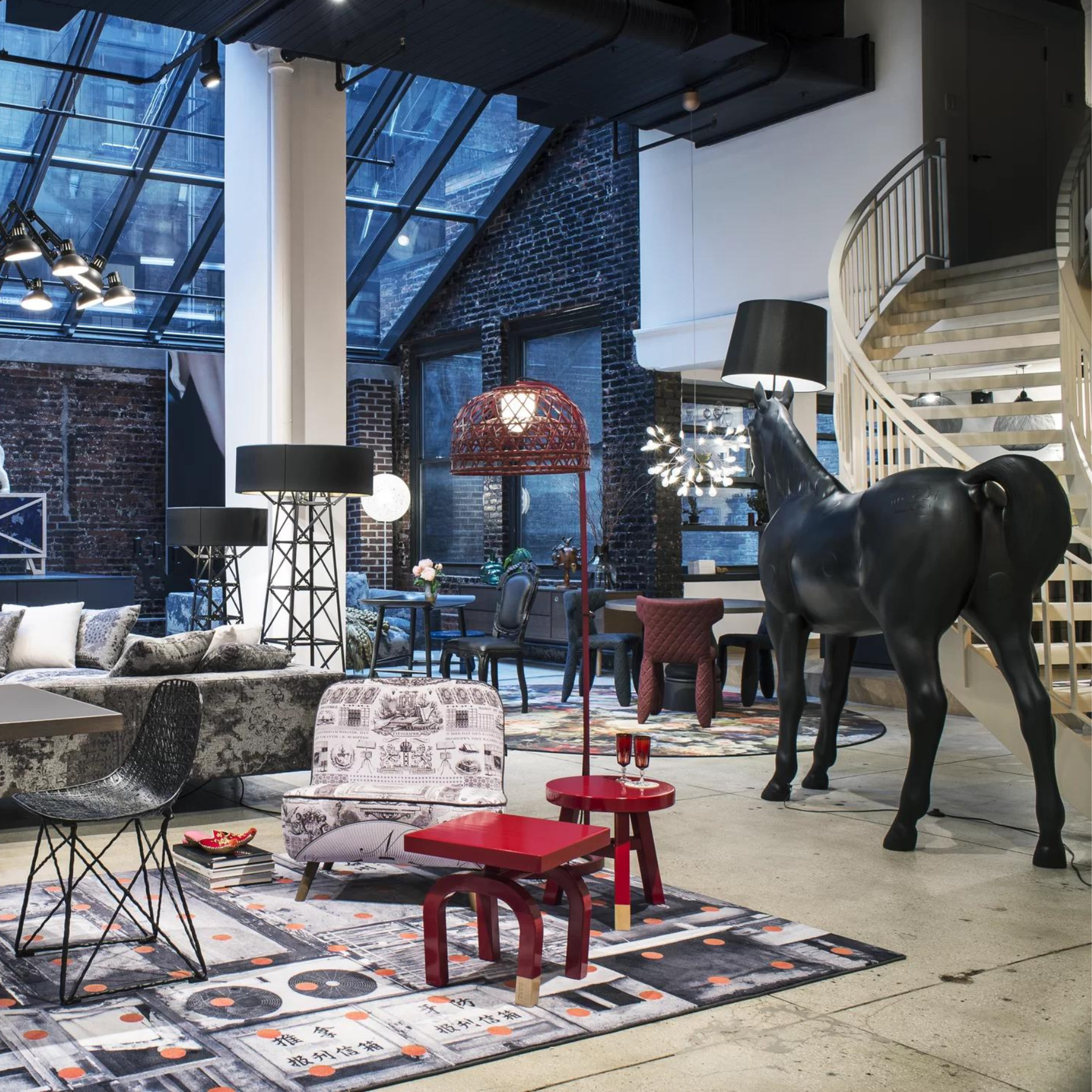 Luminária de chão Horse Lamp | Moooi