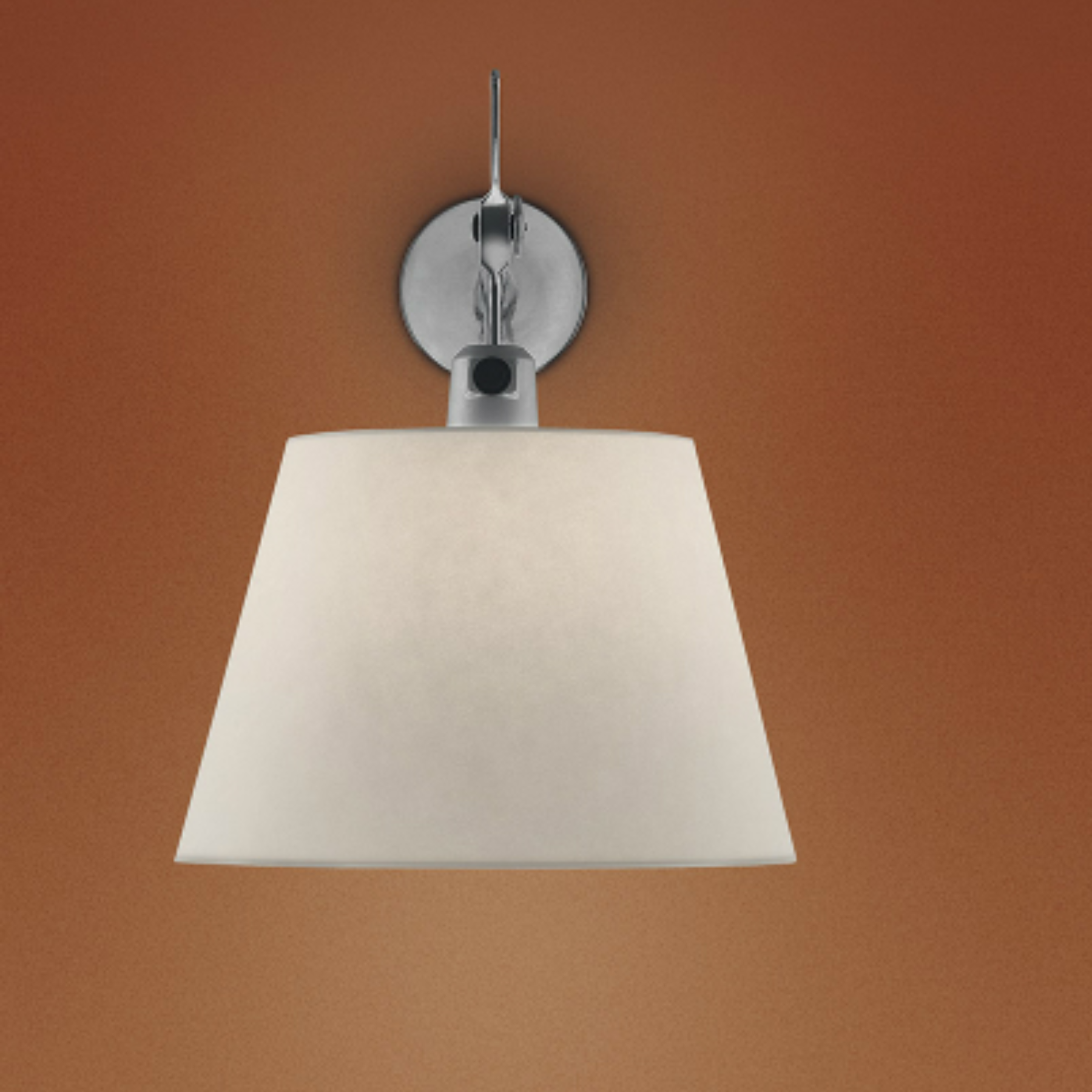 Luminária Tolomeo Wall 18Ø cúp. Seda | Artemide