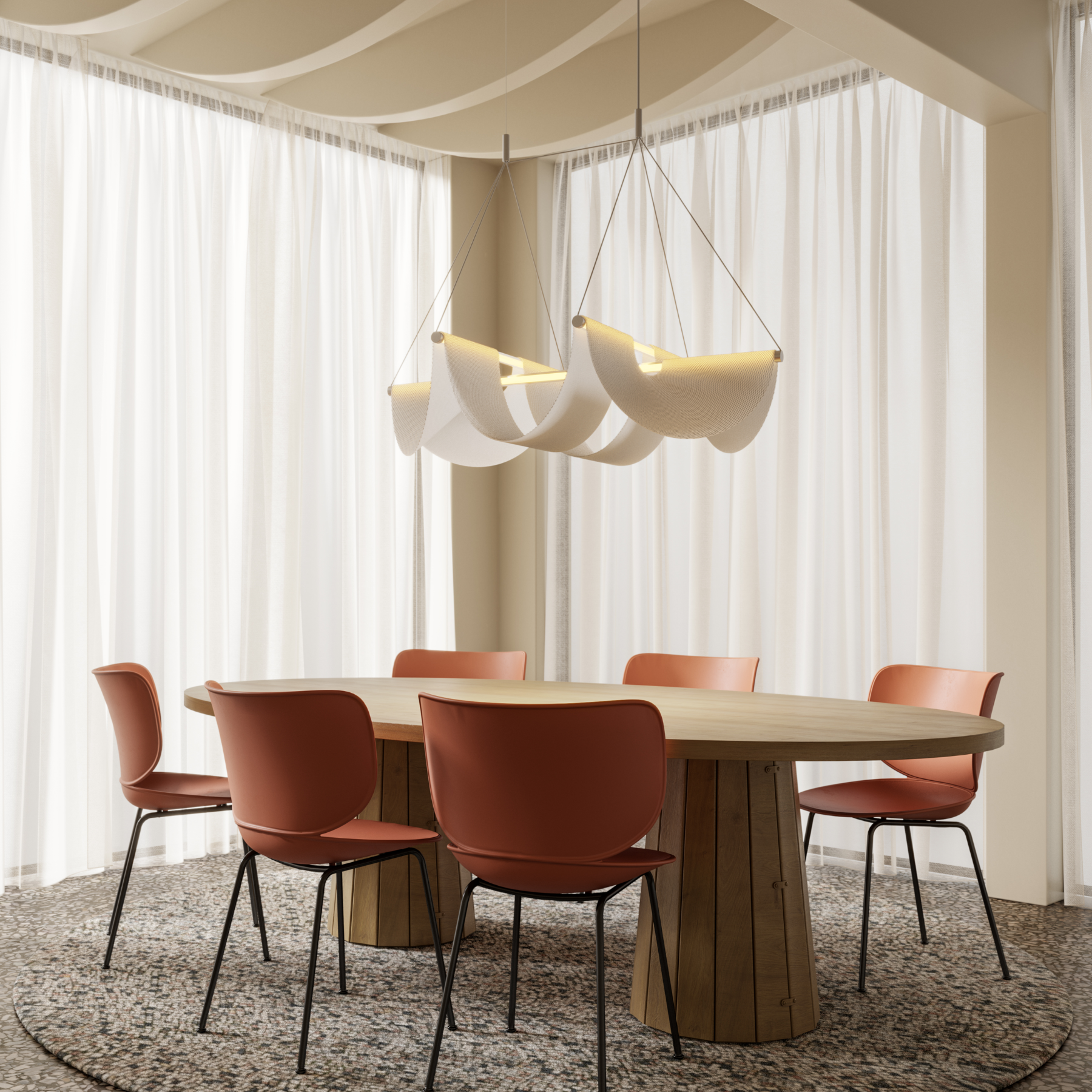 Luminária Suspensa Drape Light 118  | Moooi 