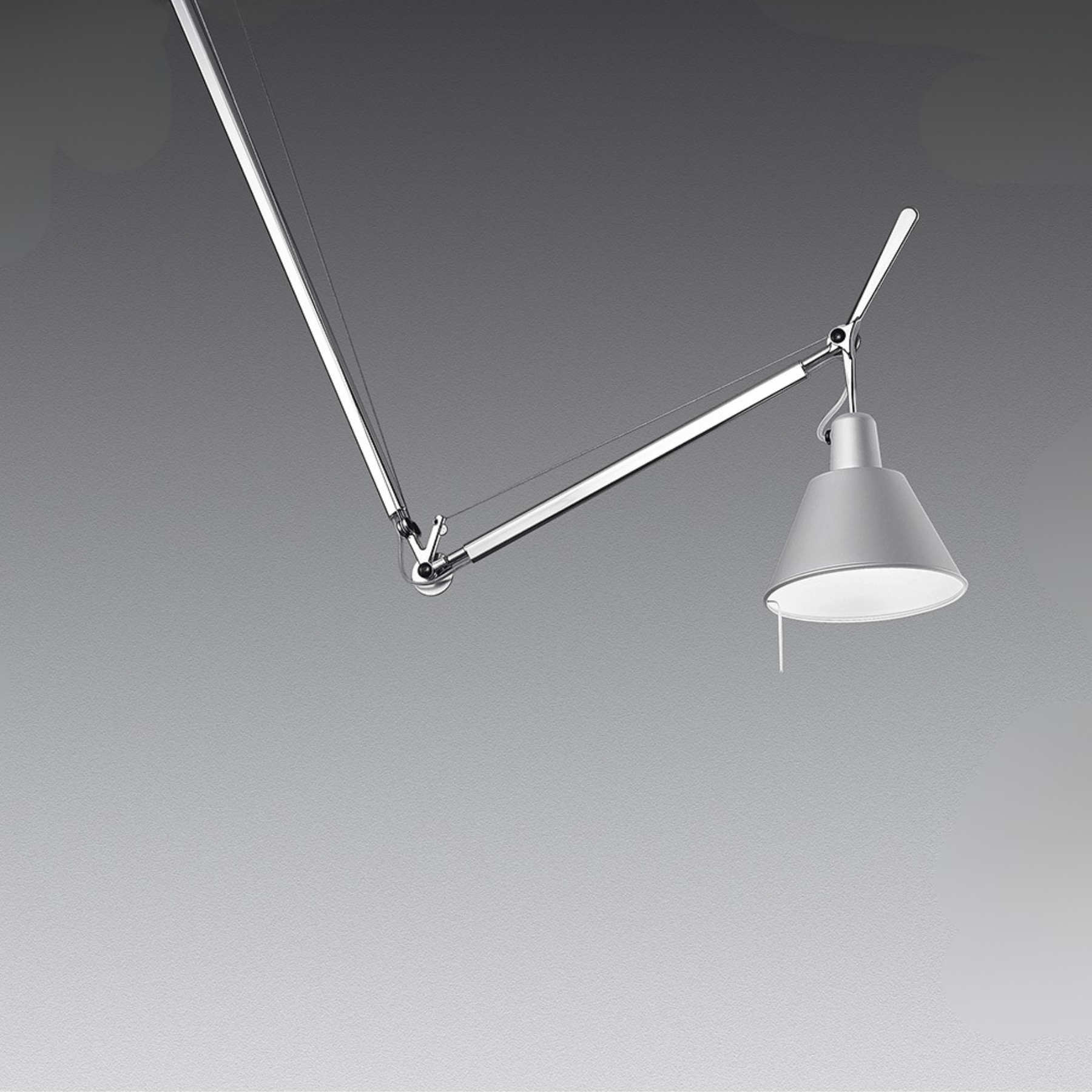 Luminária Tolomeo Sospensione 20Ø cúp. Alumínio | Artemide