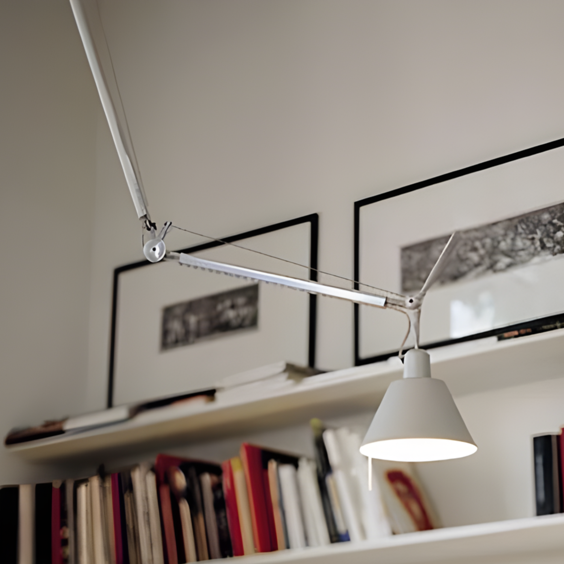 Luminária Tolomeo Sospensione 20Ø cúp. Alumínio | Artemide