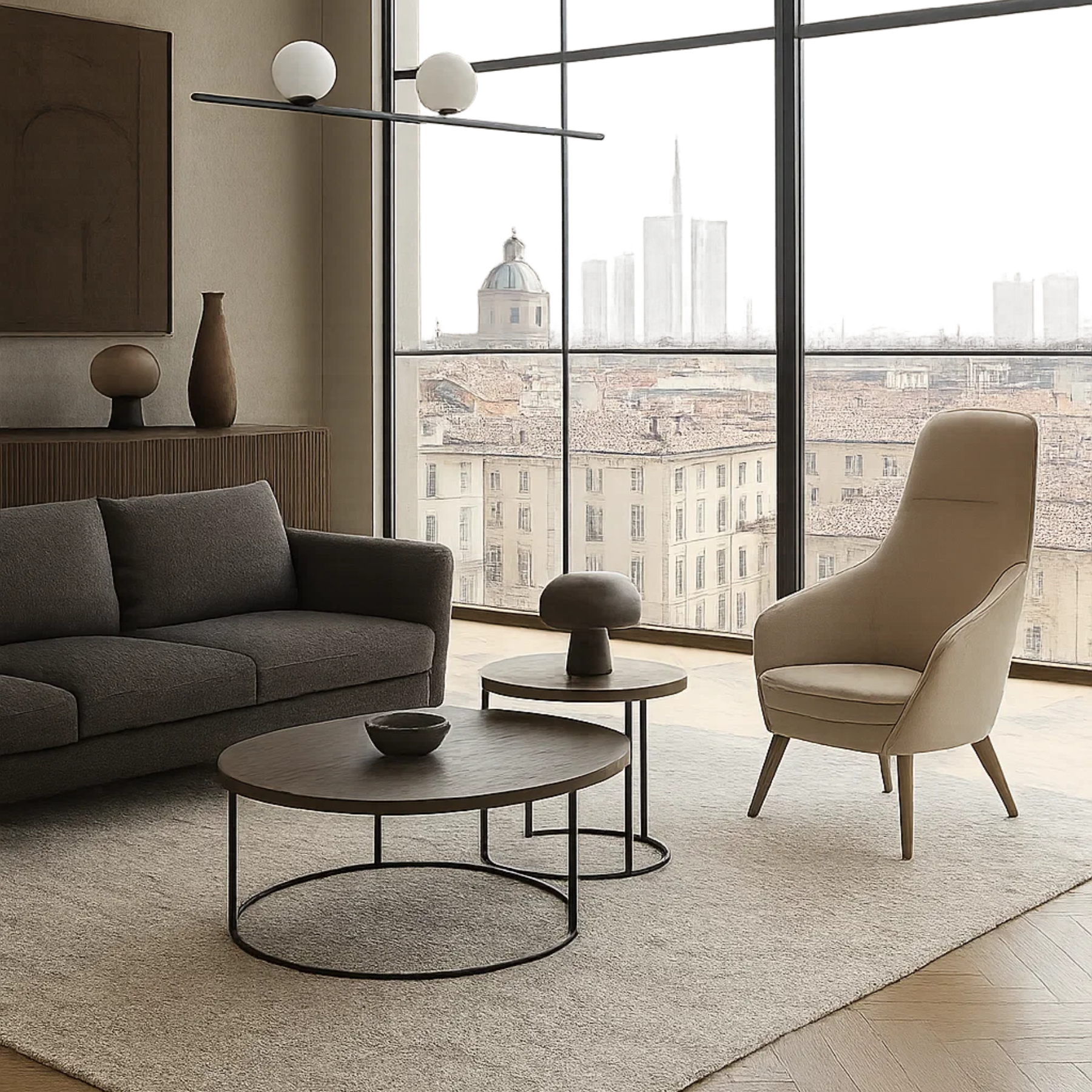 Poltrona Nora High L25 | Rossetto