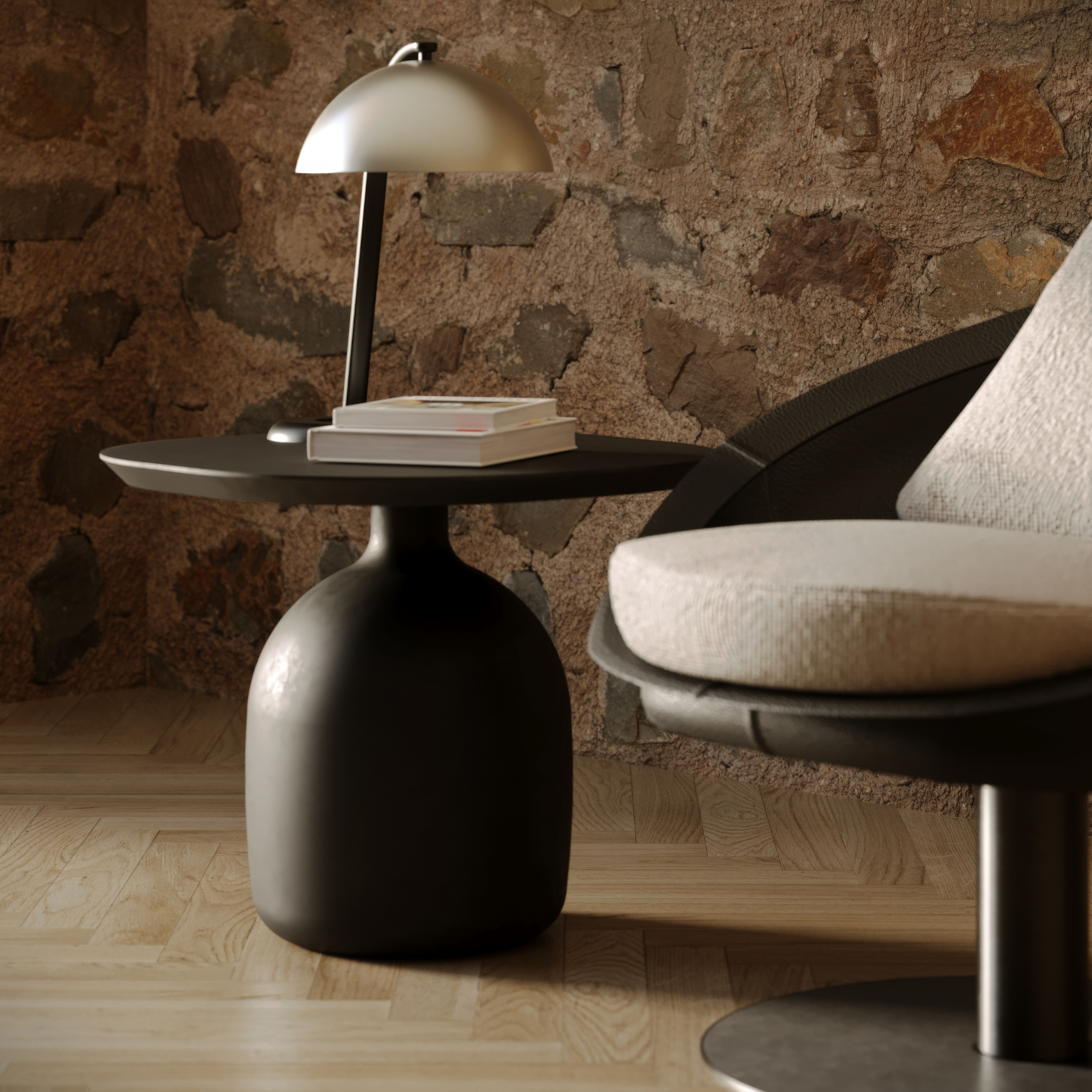 Mesa Lateral Baco Alta | Studio Rizzon