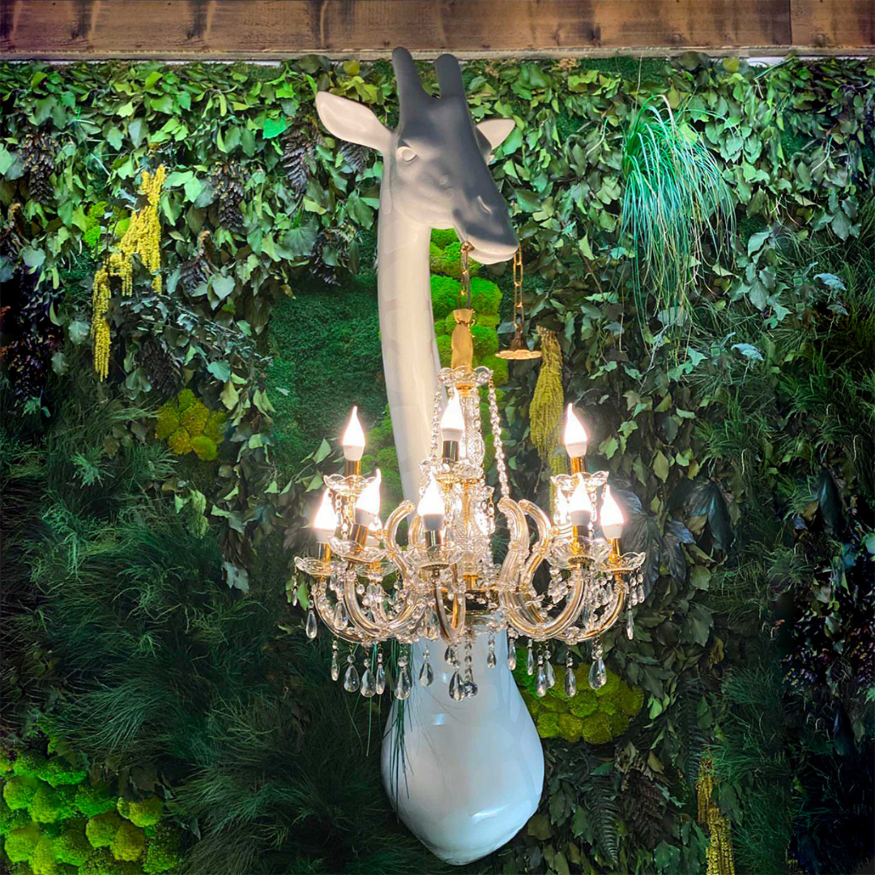 Luminária Giraffe in Love Wall | Qeeboo