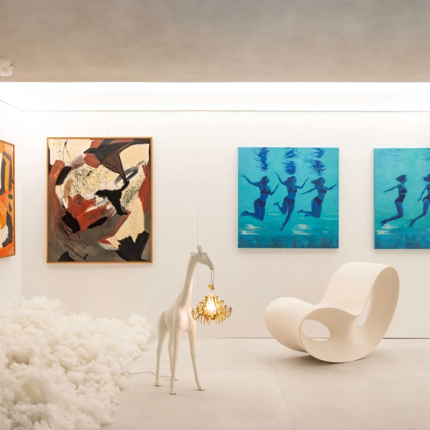 Voido Rocking Chair em Polietileno | Magis