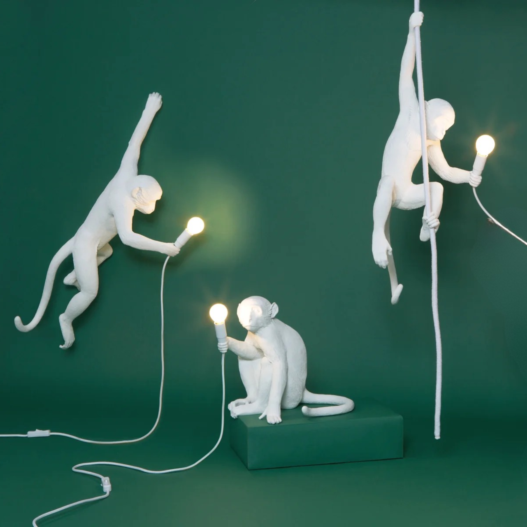 Luminaria de Parede Monkey Hanging | Seletti