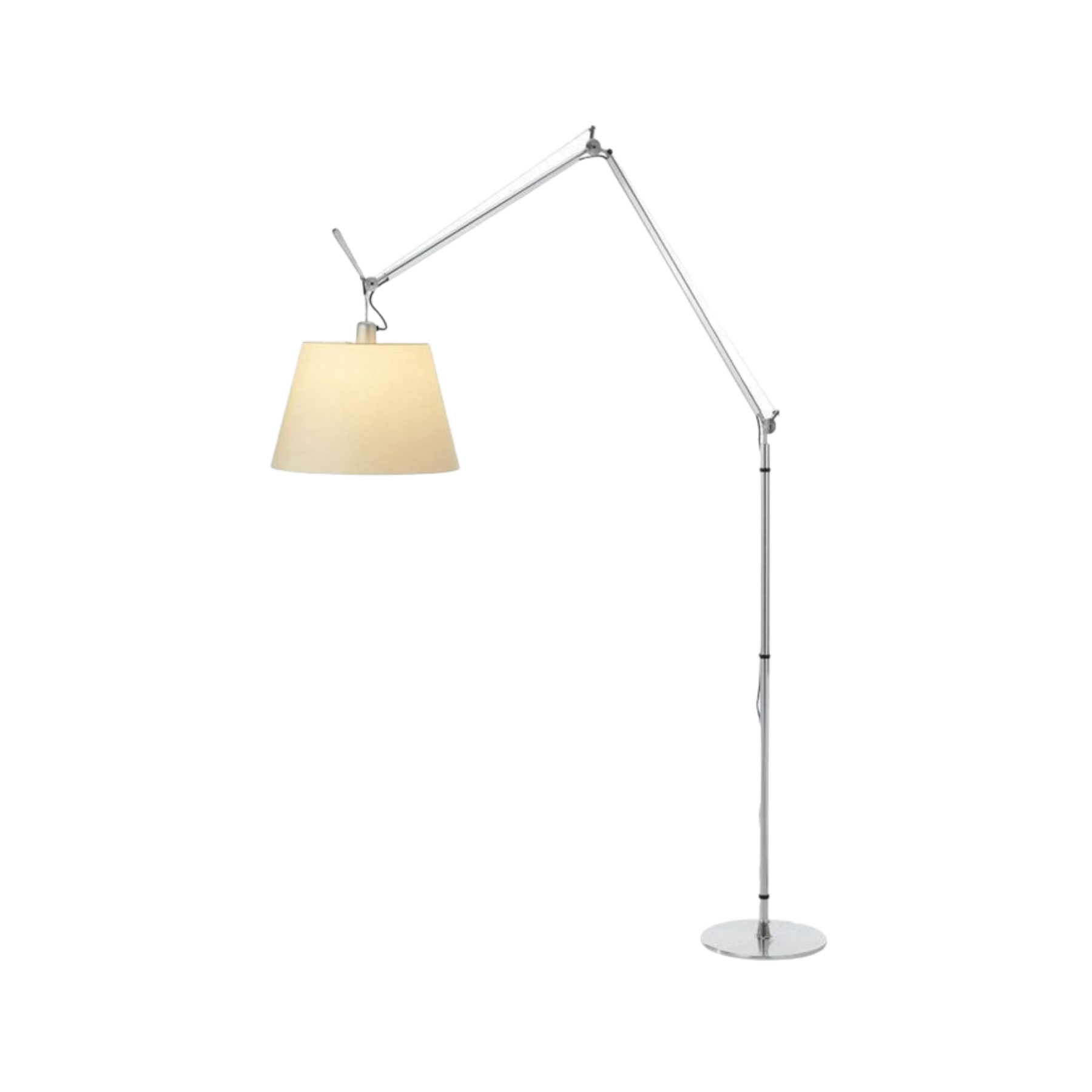Luminária Tolomeo Mega Alumínio cúp. Pergaminho 36Ø | Artemide