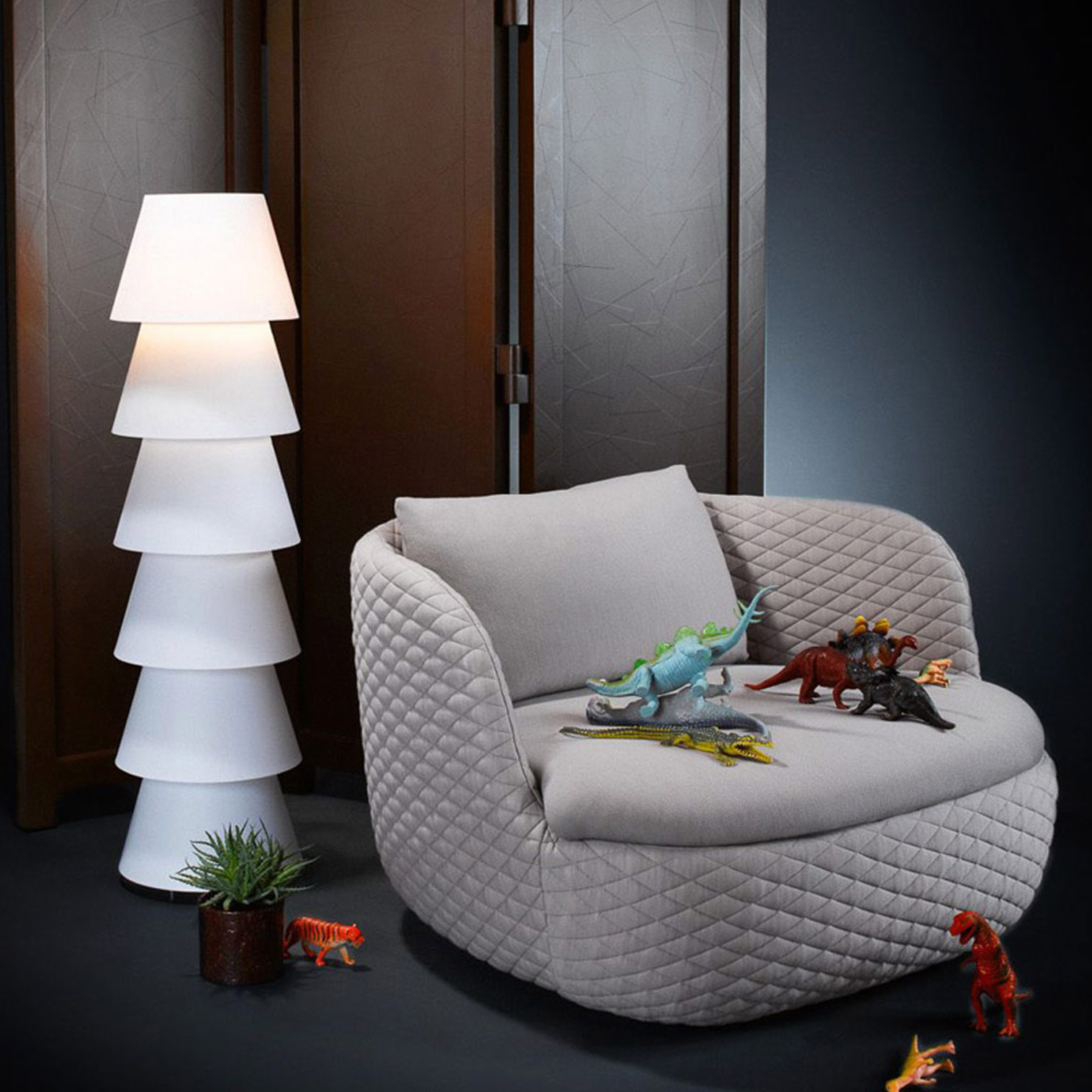 Lúminaria de Chão Set up Shade 5 | Moooi  