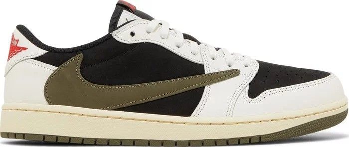 Tênis Nike Travis Scott x Wmns Air Jordan 1 Retro Low OG SP Olive Tênis Nike Travis Scott x Wmns Air Jordan 1 Retro Low OG SP Olive