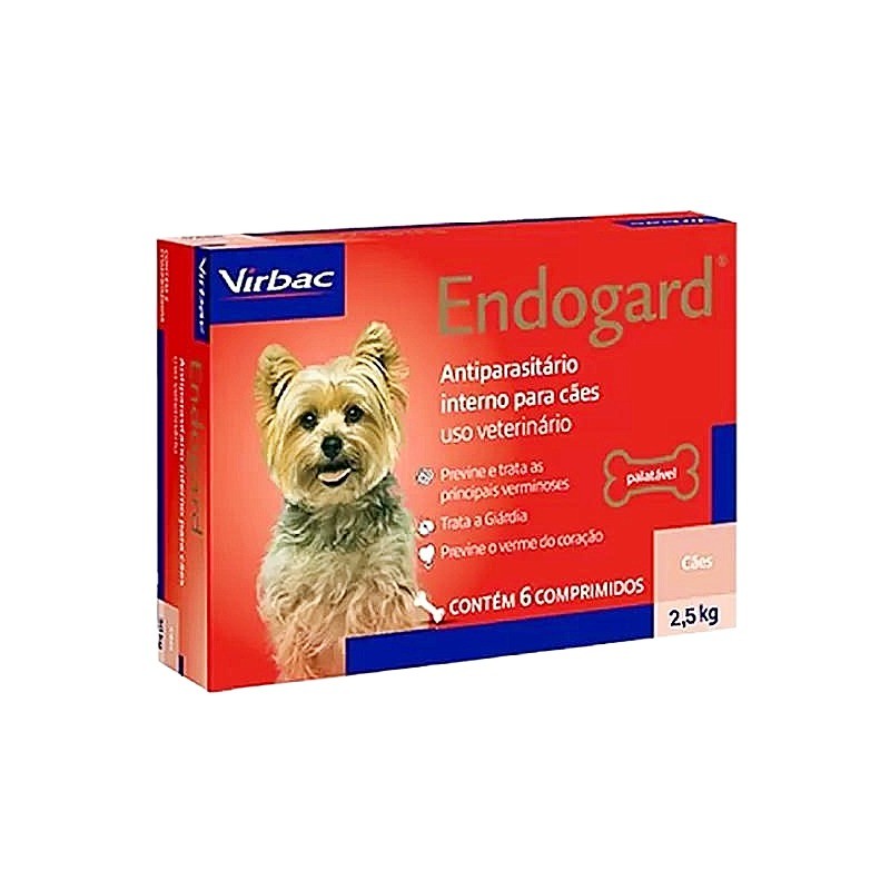 Endogard 2,5kg c/6 comprimidos