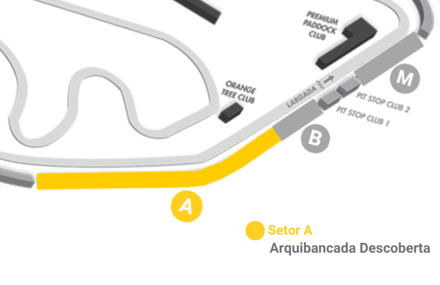 ETAPA 9 - ARQUIBANCADA B SÁBADO (18/11) - Porsche Cup Brasil