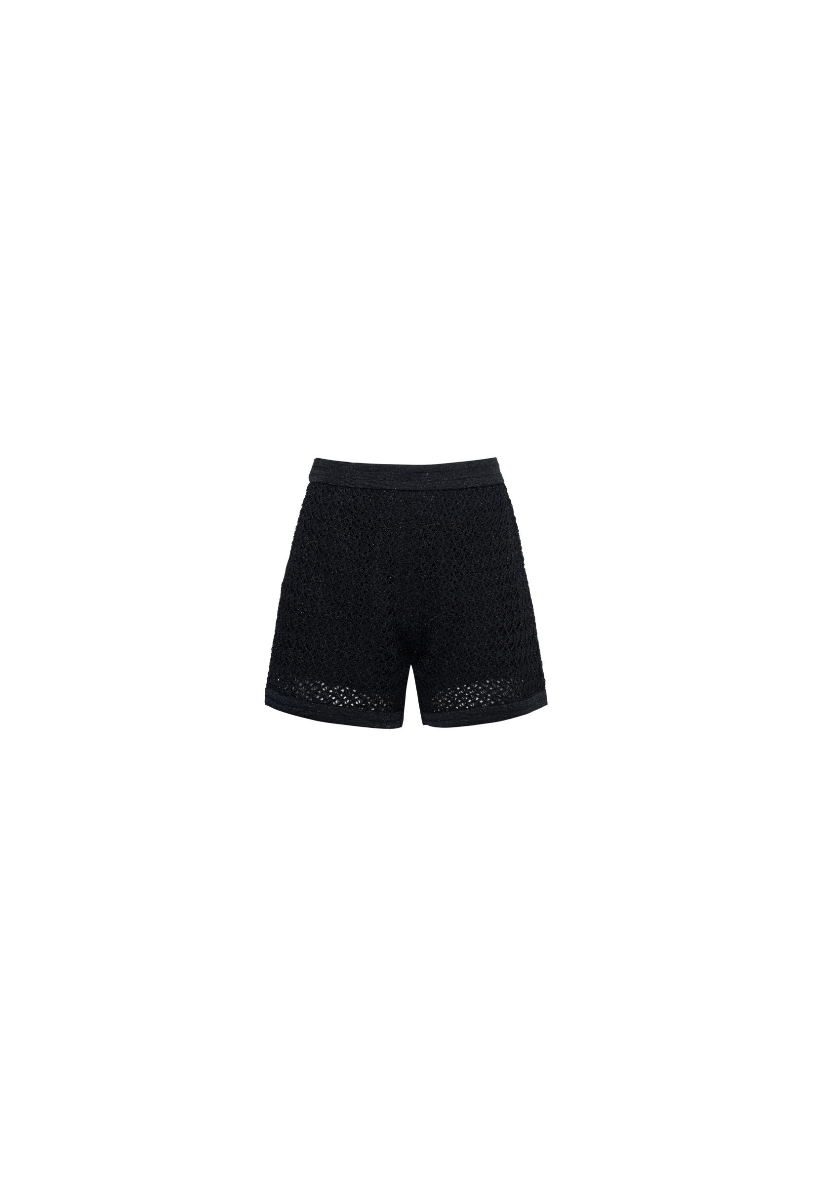 Shorts tricot c/ lurex